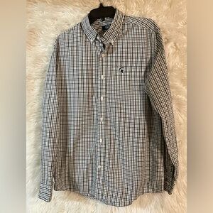 Michigan State Spartans Cutter & Buck Men’s Long Sleeve Button Down Shirt-M